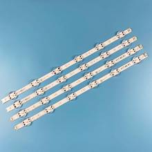 Tira de luz de fundo led 12 lâmpadas para lg 49 "v17 art3 tv 4949uv340c 49uj6565 lclc490dgg 2024 - compre barato