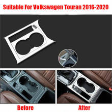 Adesivo de decoração para caixa de engrenagens, acessórios automotivos, porta-copos, painel interior, decoração, adesivo para volkswagen touran 2016 a 2020 2024 - compre barato