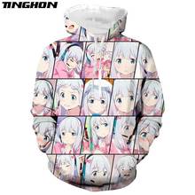 XS-7XL Japanese Anime 3D Printed Hoodies Men/Women Hooded Sweatshirts Izumi Sagiri Unisex Casual Pullover 2024 - buy cheap