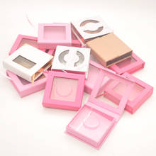 Wholesale Eyelash Packaging Box Lash Boxes Custom Logo Faux Cils 25mm Mink Lashes Square Package Case With Tray Makeup Vendor 2024 - buy cheap