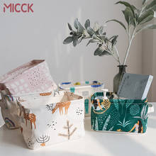Micck-novo cesta de armazenamento de artigos diversos, cueca, brinquedos, cosméticos, pequeno, recipiente para finalização, maquiagem, caixa organizadora 2024 - compre barato