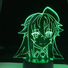 High School DxD Anime Led Light for Home Decoration Birthday Gift Manga 3D Night Lamp Rias Gremory Fast Dropshipping 2024 - buy cheap