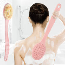Soft Bristle Long Handle Bath Brush SPA Bathing Exfoliating Body Massage Shower Brush Spa Bath Brush Bathroom Set Accessories 2024 - buy cheap