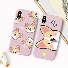Cute Corgi Dog Case for IPhone 12 Mini 11 Pro Max Ultrathin Cartoon Puppy Soft Toy Case for IPhone 7 6 6s 7 8 Plus X XR XS Cover 2024 - buy cheap