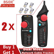 BSIDE Network Cable Tracker Wire Tracker RJ11 Wire Ethernet LAN Tracer Analyzer Detector Line finder, Cable tester, Network Wire Tracker tester, digital mode/analogue Mode 2024 - compre barato