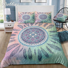 Mandala Bedding Set Hippie Bohemian Duvet Cover Double Bed Quilt Cover Twin Size Bedding 2/3Pcs Comforter Bedding Sets for Home 2024 - buy cheap