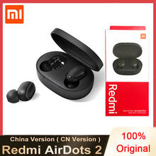 Xiaomi Redmi Airdots 2 Earbuds True Wireless Earphone Bluetooth 5.0 Headphones Headset With Mic Tws Original Airdots Earphones 2024 - купить недорого