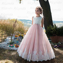 Girls Dress Elegant New Year Princess Children Party Dress Wedding Gown Kids Dresses for Girls Birthday Party Dress Vestido Wear 2024 - buy cheap