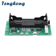 Tenghong PAM8403 литиевая батарея Bluetooth усилитель мощности плата 3 Вт * 2 двухканальный стерео аудио усилитель звука DC5V динамик усилитель 2024 - купить недорого