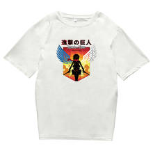 Camiseta con estampado de Trendly Attack On Titan para niños, Tops deportivos informales, camisetas suaves y holgadas, XS-4XL 2021 2024 - compra barato