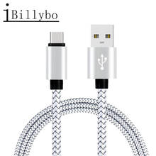 Cabo trançado de carga rápida e dados tipo c, cabo usb c para huawei p30 lite p20 pro xiaomi mi 9 se tipo-c carregador de celular 2024 - compre barato