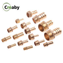 Brass Pipe Fitting 6mm - 25mm 8 10mm Hose Barb Tail 1/8" 1/4" 3/8" 1/2" 3/4" 1" BSP Male Connector Joint Copper Coupler Adapter 2024 - buy cheap