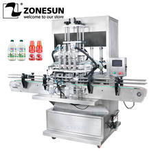 ZONESUN-botella de aceite para crema de ZS-SV4GB, servollenado de pasta de salsa de miel, máquina de Servo farmacéutico, estabilidad de seguridad 2024 - compra barato