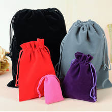 500Pcs/Lot Promotional Multi-Function Hair/Jewelry Storage Drawstring Satin Bag with Custom Logo Portable Makeup Packing Pouch 2024 - buy cheap