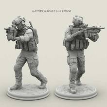 Kits de figuras de soldado de resina 1/16, modelo de fuerzas especiales, incoloro y autoensamblado, A-022 (k59) 2024 - compra barato