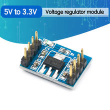 3.3V voltage regulator module / AMS1117 regulator chip / 5V to 3.3V module / Dual Channel 2024 - buy cheap