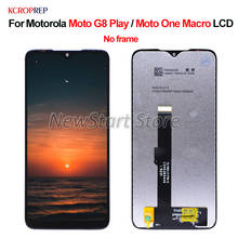 Для Motorola Moto G8 Play One Macro ЖК-дисплей сенсорный экран дигитайзер сборка для Moto One Macro G8 Play LCD сменный экран 2024 - купить недорого