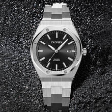 CADISEN DESIGN Brand Luxury Mechanical Watch For Men Stainless Steel Automatic Watch Men NH35A Wristwatch Men relogio masculino 2024 - buy cheap