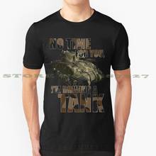 Driving A Tank Cool Design Trendy T-Shirt Tee Tank Tanks M4 Sherman Wot World Of Tanks Guns Gun 2024 - buy cheap