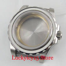 Stainless Steel Watch Case Without Bezel Sapphire Glass Fit ETA 2836 MIYOTAMovement 2024 - buy cheap