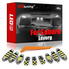 Gbtuning canbus led kit de luz interior 10pc para subaru levorg 2015 2016 2017 2018 2019 2020 2021 + veículo tronco lâmpada acessórios 2024 - compre barato