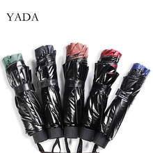 YADA Ins-paraguas plegable de 3 capas para hombre y mujer, sombrilla de negocios a la moda, resistente a la lluvia, a los rayos UV, a prueba de viento, Pure 10 Bones, YS200100 2024 - compra barato