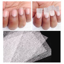 10/20Pcs Silk Glass Fiber Nails Form Non-Woven UV Gel Building Fiberglass for Nail Extension French Acrylic Tips Manicure Tools 2024 - buy cheap