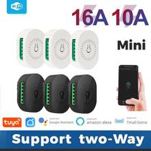 Tuya WiFi Smart Switch Module Support Two Way Control Work With Alexa Google Home Smart Life APP Control Neutral Line Required 2024 - buy cheap