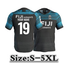 2020 фиджийский вдали Регби Джерси Размер: S-5XL напечатано пользовательское имя номер качество идеально. Бесплатная доставка 2024 - купить недорого