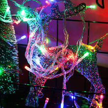 Luces Led de Navidad para exteriores, lámpara de hadas con USB, cadena de bolas de luz, decoración para fiesta, vacaciones, boda, guirnalda de Juguetes 2024 - compra barato
