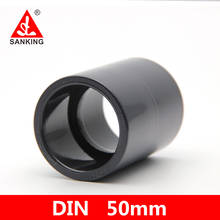 Sanking-acoplamiento de 50mm de UPVC, Conector de PVC de plástico, tubo del tanque, junta de riego de jardín, adaptador de agua de tubo, accesorios, 1 ud. 2024 - compra barato