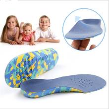 NEW 2020 Children Foot Arch Orthotics Insoles Breathable Printed Correction Care Tool Kid Unisex Flat Stretch Soles Shoe Pad 2024 - buy cheap