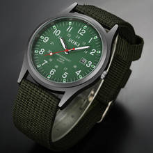 Luxury Men Calendar Watch Nylon Strap Stainless Steel Male Business Watches Quartz Wristwatch Mens Clock Sport Watches Reloj 2024 - buy cheap
