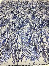 Хорошие продажи вышивка тюль сетка ткань с блестками в африканском стиле нигерийские французские кружевные ткани JIANXI.C-268.6821 для вечерние платья 2024 - купить недорого