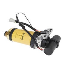 Fuel Filter Assembly 228-9130 P551433 34470 35332 With Electronic Pump For CAT Excavator Fuel Water Separator 2024 - buy cheap