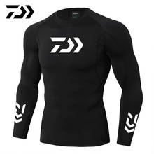 2020 Daiwa Fishing Clothes New Outdoor Sports Moisture Wicking Breathable Quick-drying T-shirt Sun Fishing Clothes 2024 - buy cheap
