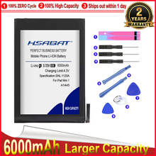 Аккумулятор HSABAT 0 Cycle 4900mAh для ipad mini 1 для iPadmini1 A1445 A1432 A1454 A1455 высококачественный сменный аккумулятор 2024 - купить недорого