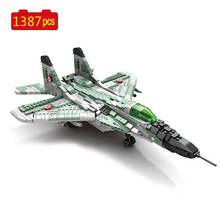 Military Series WWII Russian 29 Fighter Pilot Figures Weapon Accessories DIY Model Building Blocks Bricks Toys Gifts 2024 - buy cheap