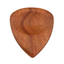 Wood Acoustic Guitar Pick Plectrum Hearted Shape Picks For Bass Part 2024 - buy cheap