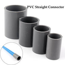 Tubo de PVC hidropónico de montaje, Conector recto igual de plástico, accesorios de unión de plástico, ID de 5 ~ 50mm, 20 ~ 50mm 2024 - compra barato