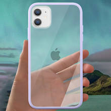 Capa de silicone transparente para iphone, acessório de proteção, marca de luxo, 12, 11 pro, max, 11pro, xs, x, xr, 7, 8 plus, se 2, 2020 2024 - compre barato