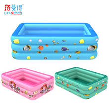 Family indoor and outdoor adult swimming pool children's treasure swimming pool PVC square pool inflatable pool swimming pool 2024 - buy cheap