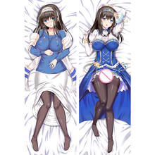 Sagisawa Fumika Dakimakura 59" Anime The Idol Master Cinderella Girls Pillowcase Cartoon Moegirl Pillow Customize Hugging Body 2024 - buy cheap