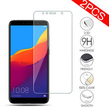 2pcs honor7c glass tempered glass for huawei honor 7a 7c pro screen protector glasses on honer honar honr 7apro 7cpro a7 c7 pro 2024 - buy cheap