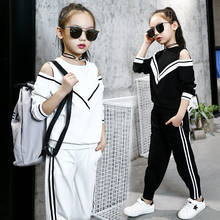 Tracksuit for Toddler Girl 2021 Spring Autumn Children Cotton Long Sleeve School Uniform Outfits Set Clothes for Girls 12 Years 2024 - buy cheap