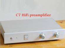 Reference MBL Circuit HiFi Preamplifier OPA AD797ANZ JRC5534DD Audio Preamplifier Silver C7 AC115V/AC230V 2024 - buy cheap