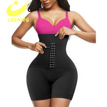 LAZAWG Butt Lifter Body Shaper Panties Firm Belly Tummy Control Shapewear Thigh Slimmer Girdle Shorts with Hook Waist Trainer 2024 - buy cheap