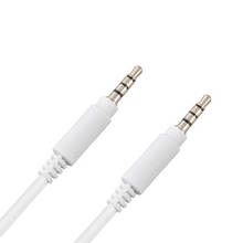 Adaptador de Cable auxiliar para coche, conector de Audio de 3,5mm y 3,5mm para auriculares, altavoces, ordenador y portátil 2024 - compra barato