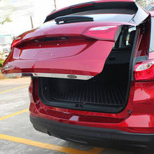 Pegatina de acero inoxidable para puerta trasera de coche, accesorios de estilo de coche, para Chevrolet Equinox 2017 2018 2019, 1 Uds. 2024 - compra barato