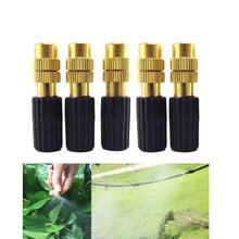 5pcs 6.0mm Brass Nozzle Screw Spray Connector Micro Drip Irrigation Misting Sprinkler Garden Watering Drippers For Irrigation 2024 - buy cheap